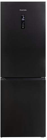 Russell Hobbs Freestanding Fridge Freezer Frost Free 323 Litre Grey 184cm Tall 60cm Wide Total No Frost 70/30, 219L Fridge Space, 104L 4 Star Freezer, 2 Year Registered Guarantee RH184FF602C1DI
