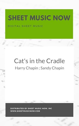 Cat's in the Cradle Sheet Music