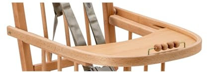 Tablette bois pour Chaise haute Marcel & André Vernis Naturel