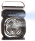 Ventilador de nebulización, ventilador de de agua | Ventilador de niebla recargable enfriador de aire personal | 7 colores luz nocturna 3 velocidades de 450 ml Electrónica de enfriamiento del tanque d