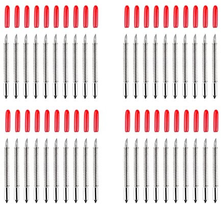 KEALLANS 200 Stücke 45 Grad Vinyl Plotter Klingen für Graphtec CB09U CB09 Silhouette Cameo Schneide Messer für