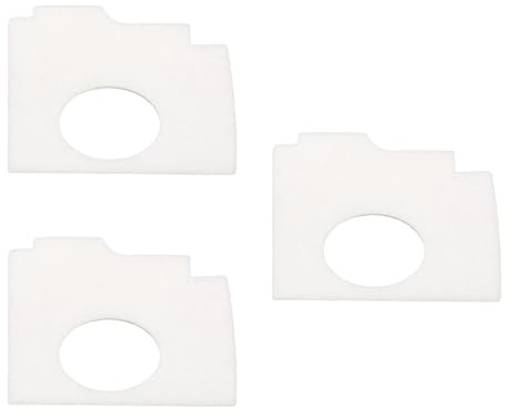 3 filtri aria per Stihl MS 170, MS 180, piastra filtrante a doppio strato 017 018 pezzi di ricambio per motosega accessori filtro ad alte prestazioni (New Tri)
