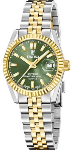 Festina Swiss Made Classic Steel F20088/4 Damenarmbanduhr