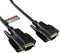 rhinocables - Flat SVGA/VGA Cable | Ultra-Thin Design | Supports 1080p Video | Durable & Easy Installation | Versatile Compatibility, Black, 1m