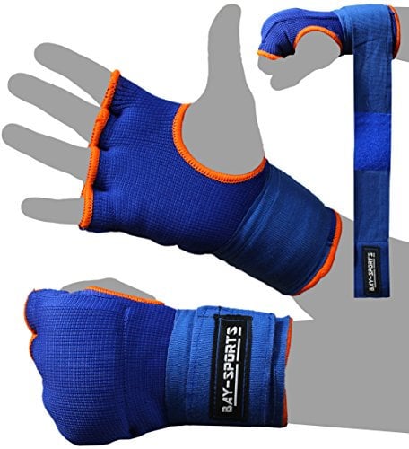 BAY® Fast & Good Box-Bandagen (blau/orange, M)