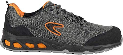 Cofra 73082-002 RECONVERTED S1 P SRC Safety Shoes, Beige/Black/Orange, Size 41