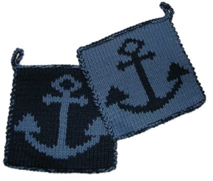 Topflappen, gestrickt, anschmiegsam und gut isolierend