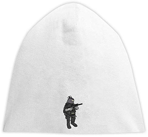 Navy Seal Funny Marine Seal Military Art Beanise Hood Unisex Breathable Cap Hat Bequemes Trikot One Size