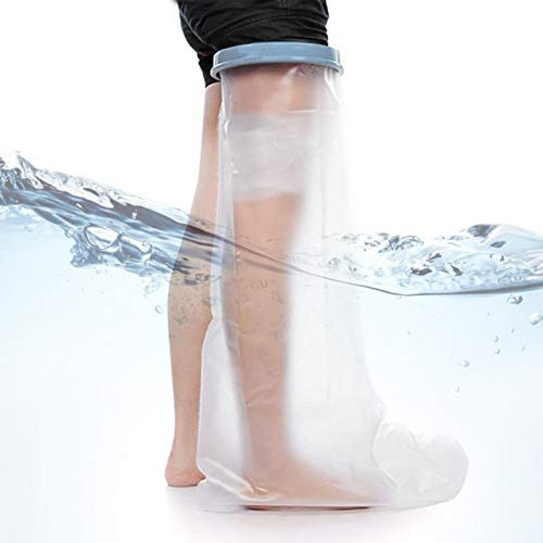 Duschstrumpf Wasserdicht Bein, Duschschutz Fuß, Wasserdichter Gipsschutz Bein Gips Duschüberzug Bein Erwachsene Verbandschutz Wiederverwendbar Footcast Abdeckung Für Die Dusch