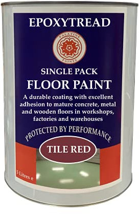 Palatine PaintsProtected By Performance Epoxytread Single Pack Floor Paint 5L (Admiralty Grey)