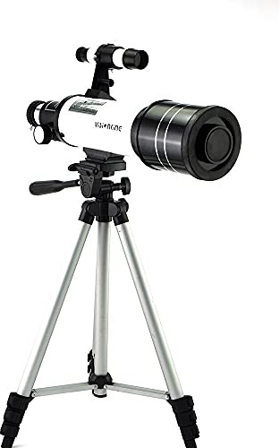 Visionking 70400 Profi Space Observe Saturn Ring Jupiter Moon Brechung Astronomisches Teleskop mit Stativ