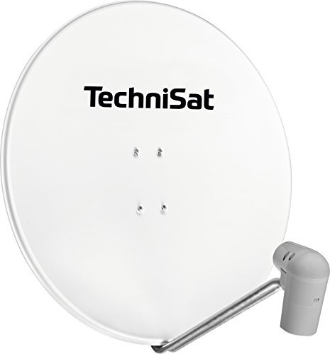 TechniSat SATMAN 850 PLUS - Parabola satellitare (parabola da 85 cm con attacco a palo e doppio LNB universale per fino a 2 partecipanti) yellow-smiley