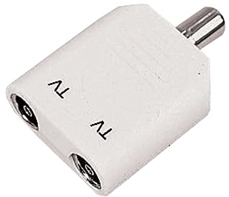 TV HIGH Grade Splitter Combiner, Signal Splitter Aerial/Satellite Equipment, 1 Piece in Pack - BX38