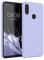 kwmobile Hülle kompatibel mit Xiaomi Redmi Note 7 / Note 7 Pro Hülle - Silikon Handy Case - Handyhülle weiche Oberfläche - kabelloses Laden - Pastell Lavendel