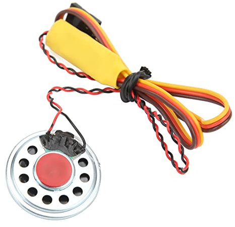 SPYMINNPOO RC Sirene Horn, 90dB RC Auto Mini Sirene Horn Lautsprecher Handbuch/Fernbedienung Universal für 1/8 1/10 RC Fahrzeuge
