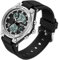 Damen Uhr Digital Armbanduhr mit Silikonarmband 50M Wasserdicht Digitaluhr für Mädchen Jungen Analog Digital Sportuhr mit Alarm Datum LED Kinderuhr Elektronisch Silber