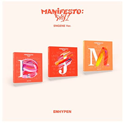 Kakao M ENHYPEN – MANIFESTO : DAY 1 ENGENE VERSION CD (3 Versionen), 105x102x40 mm