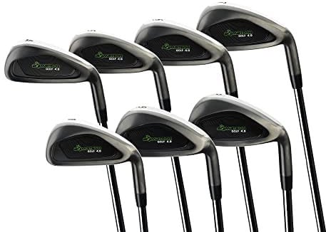 BombTech Golf 4.0 Eisenset - Schwarz (steif)