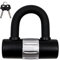 NUZAMAS Cadenas en U extra épais de 16 mm avec 2 clés – Noir