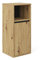 Vicco Midischrank Viola, Badmöbel, Goldkraft Eiche/Anthrazit, 38 x 80 cm