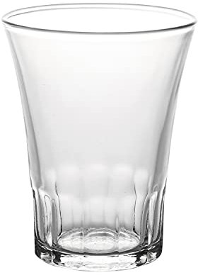 DURALEX | Set De 4 Vasos Transparente 21Cl- Juego de 4 Vasos de vidrio templado, Cristal resistente y Ligero - Vasos aptos para el lavavajillas, Transparentes
