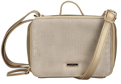 Rieker Damen H1513 Umhängetasche, Gold