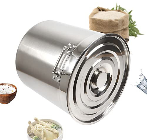 chennnls Gastronomie Casserole à soupe en acier inoxydable en 4 tailles 35 l, 50 l, 70 l, 168 l, idéale pour tous les types de cuisinières et grandes cuisines, gastronomiques (70 l)