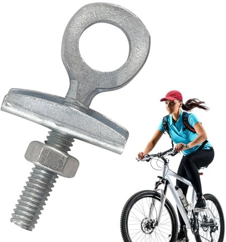 Anloximt Tendeur de réglage d'essieu de chaîne, boulon de réglage de chaîne d'essieu - Ajusteur-Tendeur de Chaîne -Cycle-Bicycle | Fixation universelle pour vélos de montagne