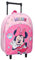 Minnie Mouse Glam It Up Trolley Backpack, Pink, Standard Size