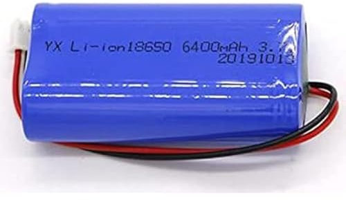 BaYte 18650 batería Recargable de Iones de Litio 3.7V 4400mAh/5200mAh/6400mAh con Conector XH-2P 2.54,3.7v 6400mah