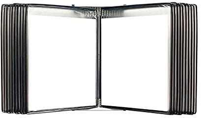 Hängemappen-Organizer für die Wand, A4, wandmontierter Aktenhalter(Color:Black)