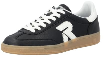 Rieker Retro Sneaker Weite G schwarz