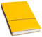 X17-A5 Terminplaner/Organizer 2024-2025 | 18-Monats-Kalender |gelb; Vegan! Sehr robust. Austauschbare Hefte: Wochenkalender Classic+ 2 Hefte (blanko, gepunktet), Made in Germany