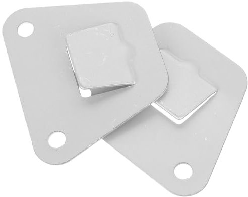 TOPBATHY Stainless Steel Heavy Duty Wall-Mounted Fan Bracket with Fastening Screws Fits Most Wall-Mounted Fans Space Saving Multi-Purpose Holder for Home Office Commercial