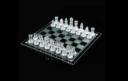 Jeu d'echec en Verre 35X35
