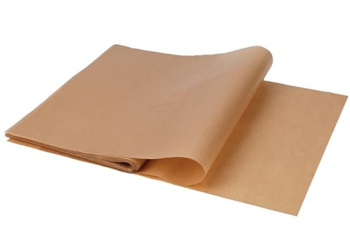 Blatt Backpapier 100 Stück Pergament Baking Paper Antihaft zum Backen Grillen Luftfritteuse Dampfgaren 30 * 40CM