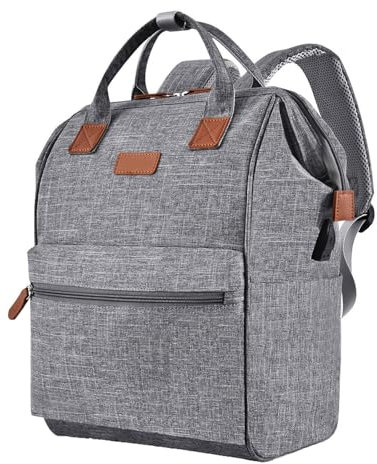 Sac à dos avec roulettes pour femme - Sac à dos pour ordinateur portable - Sac à dos d'affaires - Sac à dos décontracté multifonction avec port de charge USB pour homme et femme - Sac à dos d'école