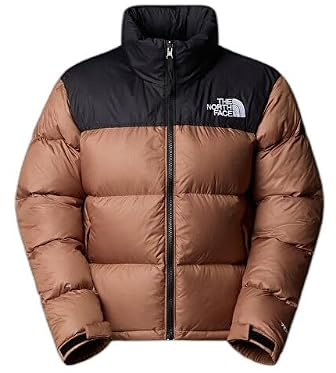 The North Face Women's 1996 Retro Nuptse Jacket, Latte/Tnf Black, L