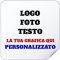 100 Adesivi Personalizzati Etichette con immagine, logo aziendale, foto, testo Personalizzato (Quadrato, 4x4 cm)