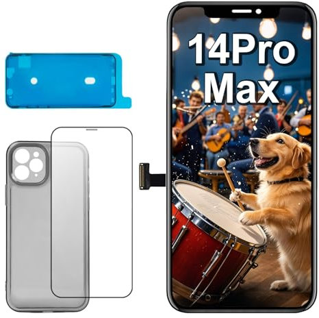 EFAITHLIFE for iPhone 14 Pro Max Screen Replacement 6.7 inch,LCD Display Touch Screen Digitizer Assembly Compatible with Model A2894, A2651, A2893, A2895(No Tools)