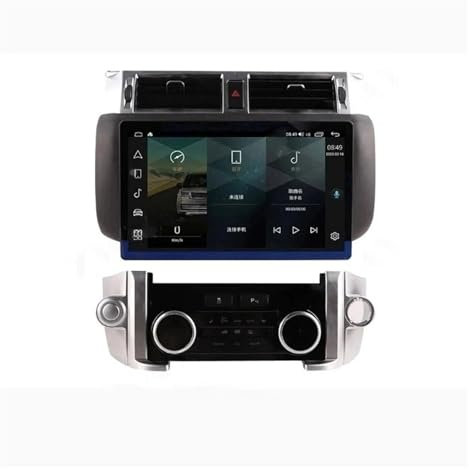 LDFREBCX Radio con Android 13 Compatible con Land Rover Discovery 4 2009-16, grabadora de Audio estéreo, Reproductor de DVD, Bluetooth, Carplay.(8G 256GB Carplay DSP)