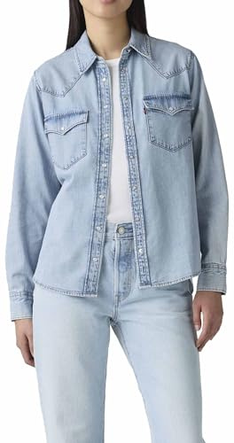 Levi's Damen The Ultimate Western Hemd mit Button-Down-Kragen
