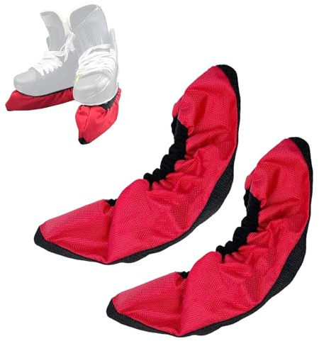 Birtern Protège-Patins de Hockey sur Glace, Protection en Tissu imperméable pour garçons, Filles, Hommes, Femmes, vestiaires, Clubs de Sport