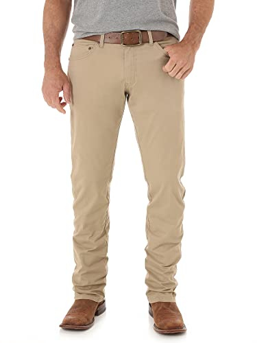 Wrangler Retro Slim Fit Straight Leg Jean, Fawn, 32W x 32L
