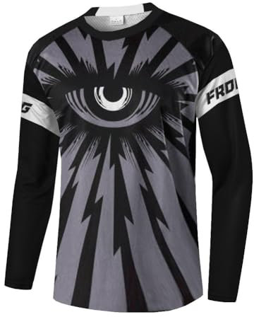 UGLY FROG Trikot MX DH Enduro Herren Mountainbike MTB Top Langarm Atmungsaktiv Radtrikot