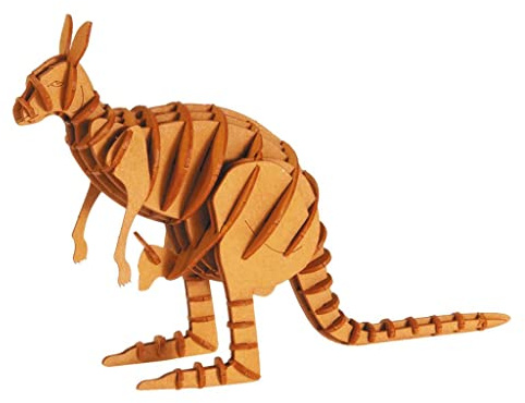 Fridolin 11623 3D-Papiermodell - Känguruh