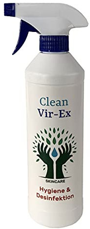 Clean Vir-Ex Raum- & Handreingung BAUA zugelassen 30% weniger Verbrauch