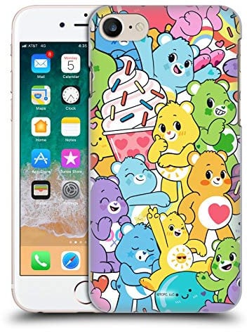 Head Case Designs Officially Licensed Care Bears Character Pattern Sweet And Savory Hard Back Case Compatible With Apple iPhone 7/8 / SE 2020 & 2022