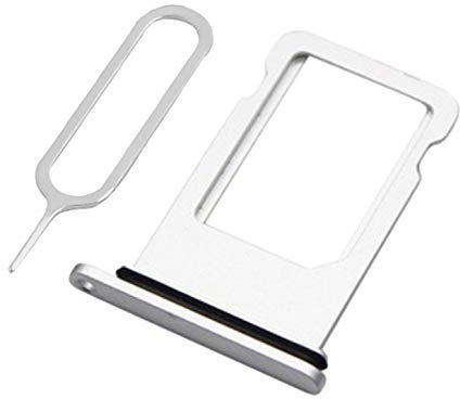 Sim Card Tray for iPhone X - Silver