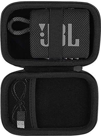 co2CREA Hard Carrying Travel Case for JBL GO 3 /Go 3 Eco/JBL Go 4 Portable Rechargeable Bluetooth Speaker,Case Only
